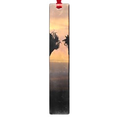 Horses Sunset Photoshop Graphics Large Book Marks by Sapixe