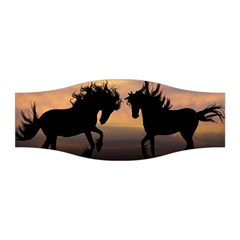 Horses Sunset Photoshop Graphics Stretchable Headband by Sapixe