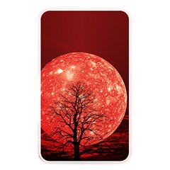 The Background Red Moon Wallpaper Memory Card Reader by Sapixe