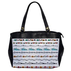 Decoration Element Style Pattern Office Handbags by Sapixe