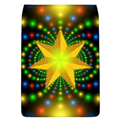 Christmas Star Fractal Symmetry Flap Covers (l)  by Sapixe