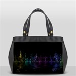 City Night Skyscrapers Office Handbags (2 Sides)  Back