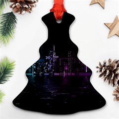 City Night Skyscrapers Ornament (Christmas Tree) 