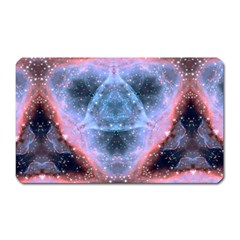 Sacred Geometry Mandelbrot Fractal Magnet (rectangular) by Sapixe