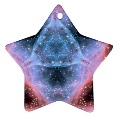 Sacred Geometry Mandelbrot Fractal Star Ornament (two Sides)