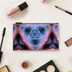 Sacred Geometry Mandelbrot Fractal Cosmetic Bag (small)  by Sapixe