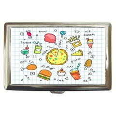 Colorful Doodle Soda Cartoon Set Cigarette Money Cases by Sapixe