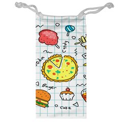 Colorful Doodle Soda Cartoon Set Jewelry Bag by Sapixe