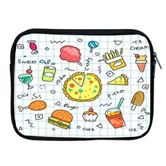 Colorful Doodle Soda Cartoon Set Apple Ipad 2/3/4 Zipper Cases by Sapixe