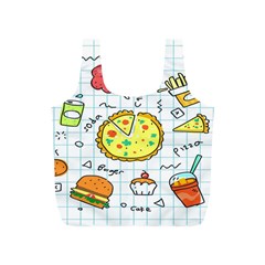 Colorful Doodle Soda Cartoon Set Full Print Recycle Bags (s) 