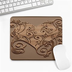 Wood Sculpt Carved Background Large Mousepads