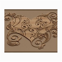 Wood Sculpt Carved Background Small Glasses Cloth by Sapixe