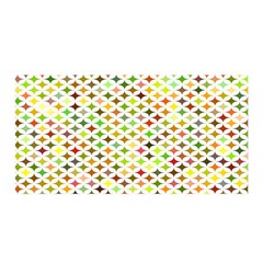 Background Multicolored Star Satin Wrap by Sapixe