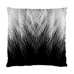 Feather Graphic Design Background Standard Cushion Case (one Side) by Sapixe