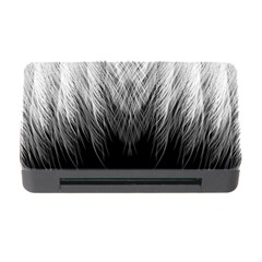 Feather Graphic Design Background Memory Card Reader With Cf by Sapixe