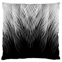 Feather Graphic Design Background Large Cushion Case (one Side) by Sapixe