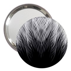 Feather Graphic Design Background 3  Handbag Mirrors by Sapixe