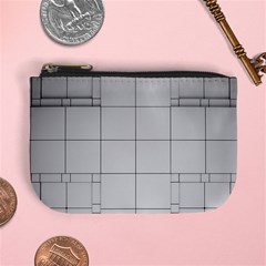 Abstract Architecture Contemporary Mini Coin Purses by Sapixe