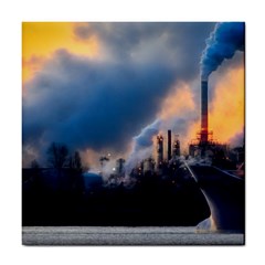 Warming Global Environment Nature Tile Coasters by Sapixe