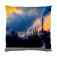 Warming Global Environment Nature Standard Cushion Case (two Sides) by Sapixe