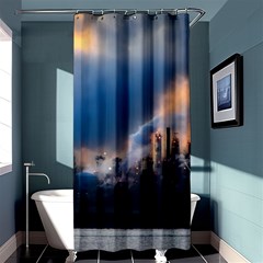 Warming Global Environment Nature Shower Curtain 36  X 72  (stall)  by Sapixe