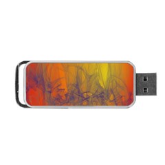 Fiesta Colorful Background Portable Usb Flash (two Sides) by Sapixe