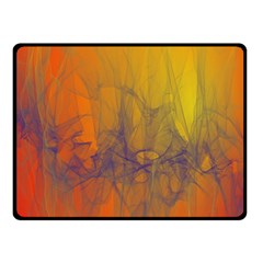 Fiesta Colorful Background Double Sided Fleece Blanket (small)  by Sapixe