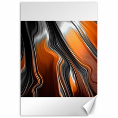 Fractal Structure Mathematics Canvas 20  X 30   by Sapixe