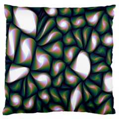 Fuzzy Abstract Art Urban Fragments Standard Flano Cushion Case (two Sides) by Sapixe