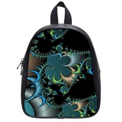 Fractal Art Artwork Digital Art School Bag (small) by Sapixe