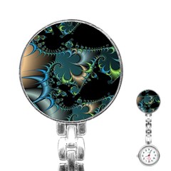 Fractal Art Artwork Digital Art Stainless Steel Nurses Watch by Sapixe