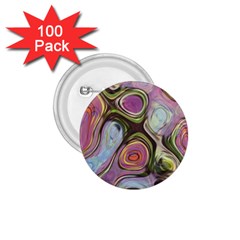 Retro Background Colorful Hippie 1 75  Buttons (100 Pack)  by Sapixe