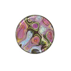 Retro Background Colorful Hippie Hat Clip Ball Marker (4 Pack) by Sapixe