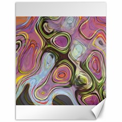 Retro Background Colorful Hippie Canvas 12  X 16   by Sapixe