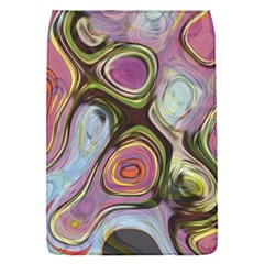 Retro Background Colorful Hippie Flap Covers (s)  by Sapixe