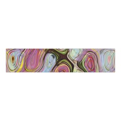 Retro Background Colorful Hippie Velvet Scrunchie