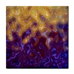 Fractal Rendering Background Tile Coasters by Sapixe