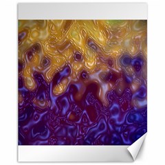 Fractal Rendering Background Canvas 11  X 14   by Sapixe