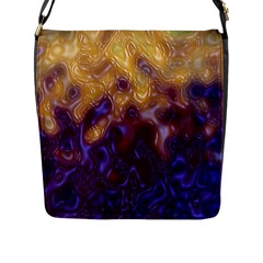 Fractal Rendering Background Flap Messenger Bag (l)  by Sapixe