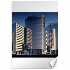 Skyscraper Skyscrapers Building Canvas 12  X 18   by Sapixe