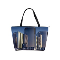 Skyscraper Skyscrapers Building Shoulder Handbags by Sapixe