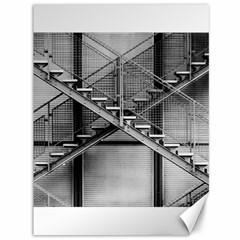 Architecture Stairs Steel Abstract Canvas 36  X 48   by Sapixe