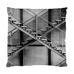 Architecture Stairs Steel Abstract Standard Cushion Case (two Sides) by Sapixe