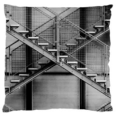 Architecture Stairs Steel Abstract Large Cushion Case (two Sides) by Sapixe