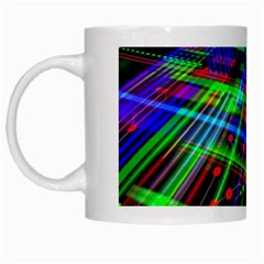 Electronics Board Computer Trace White Mugs by Sapixe