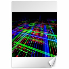 Electronics Board Computer Trace Canvas 20  X 30   by Sapixe