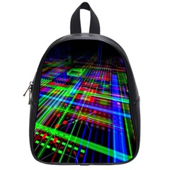 Electronics Board Computer Trace School Bag (small) by Sapixe