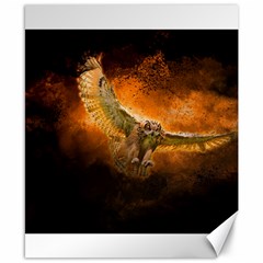 Art Creative Graphic Arts Owl Canvas 8  X 10  by Sapixe