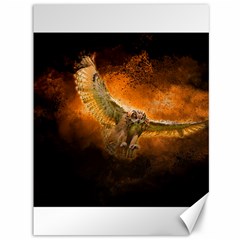 Art Creative Graphic Arts Owl Canvas 36  X 48   by Sapixe