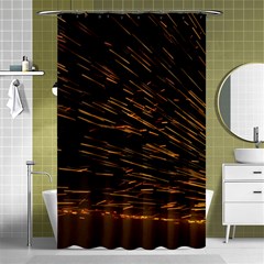 Metalworking Iron Radio Weld Metal Shower Curtain 48  X 72  (small)  by Sapixe